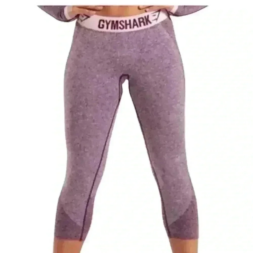Gymshark Flex Cropped Seamless Leggings Size Small